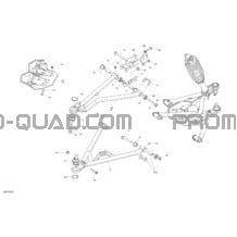 Suspension - Avant pour Can-am Toutes les cylindrées 2021 Outlander MAX 570 EFI - DPS - CE