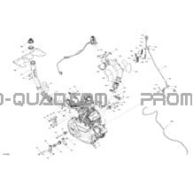 Moteur - Système pour Can-am Toutes les cylindrées 2021 Outlander 650 EFI - XU - CE