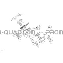Carrosserie - Section Avant pour Can-am Toutes les cylindrées 2021 Outlander 650 EFI - XU - CE