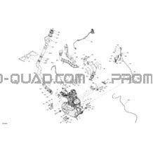 Moteur - Système pour Can-am Toutes les cylindrées 2021 Outlander 650 EFI - XMR - CE