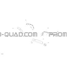 Carrosserie - Garde-Boue pour Can-am Toutes les cylindrées 2021 Outlander 650 EFI - XMR - CE