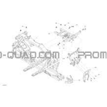 Châssis - Système pour Can-am Toutes les cylindrées 2021 Outlander 1000R EFI - DPS - CE
