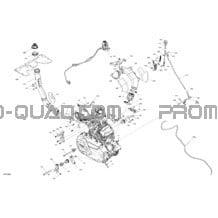Moteur - Système pour Can-am Toutes les cylindrées 2021 Outlander 1000R EFI - XXC - CE