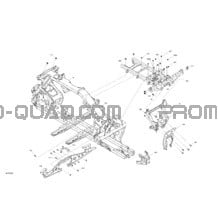 Châssis - Système pour Can-am Toutes les cylindrées 2021 Outlander MAX 650 EFI - XT - CE