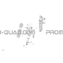 Suspension - Amortisseurs Arrières - LTD pour Can-am Toutes les cylindrées 2021 Outlander MAX 1000R EFI - DPS_XTP_LTD - CE