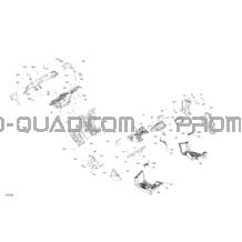 Carrosserie - Section Avant pour Can-am Toutes les cylindrées 2021 Outlander 1000R EFI - XMR - NEO YELLOW - CE