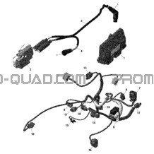 Rotax - Câblage Moteur Et Module Électronique - 215 pour Can-am Toutes les cylindrées 2021 Renegade 1000R EFI - XXC - CE
