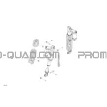 Suspension - Amortisseurs Arrières pour Can-am Toutes les cylindrées 2021 Renegade 1000R EFI - XXC - CE
