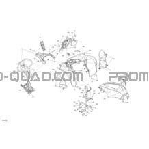 Carrosserie - Section Avant pour Can-am Toutes les cylindrées 2021 Renegade 1000R EFI - XXC - CE