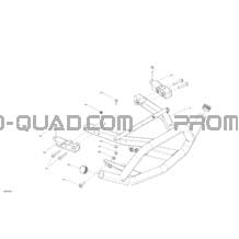 Carrosserie - Pare-Choc Arrière pour Can-am Toutes les cylindrées 2021 Renegade 1000R EFI - XMR - NEO YELLOW - CE