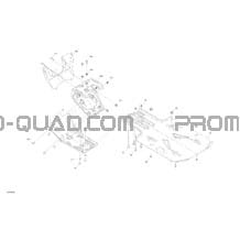 Carrosserie - Plaque de Protection pour Can-am Toutes les cylindrées 2021 Renegade 1000R EFI - XMR - NEO YELLOW - CE
