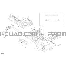 Moteur - Échappement - DPS pour Can-am Toutes les cylindrées 2021 Outlander T MAX 450 EFI - DPS - T Regulation