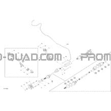 Entraînement - Section Arrière - Pièces Communes - DPS pour Can-am Toutes les cylindrées 2021 Outlander T MAX 450 EFI - DPS - T Regulation