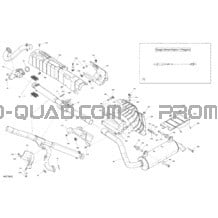 Engine - Exhaust pour Can-am Toutes les cylindrées 2021 Outlander T MAX 570 EFI - DPS_XT - T Regulation