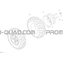 Drive - Front Section - Wheels - XT pour Can-am Toutes les cylindrées 2021 Outlander T MAX 570 EFI - DPS_XT - T Regulation
