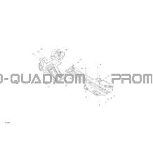 Body - Skid Plate - DPS pour Can-am Toutes les cylindrées 2021 Outlander T 1000 EFI - DPS_XXC - T Regulation