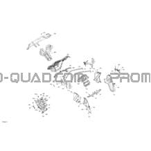 Carrosserie - Section Avant pour Can-am Toutes les cylindrées 2021 Outlander T MAX 1000 EFI - XTP - T Regulation