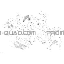 Electric - System pour Can-am Toutes les cylindrées 2021 Outlander T MAX 1000 EFI - XTP - T Regulation