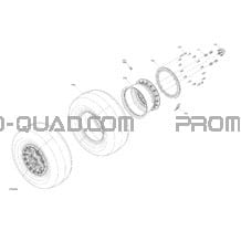 Entraînement - Roues Arrières - XXC pour Can-am Toutes les cylindrées 2021 Renegade T 650 EFI - STD_XXC - T Regulation
