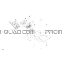 Body - Skid Plate - XXC pour Can-am Toutes les cylindrées 2021 Renegade T 650 EFI - STD_XXC - T Regulation