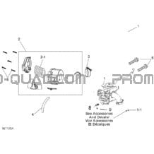 Carburateur Et Filtre pour Can-am Toutes les cylindrées 2021 DS 70