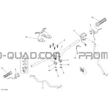 Guidon pour Can-am Toutes les cylindrées 2021 DS 90 X