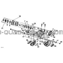 Bras Oscillant Arrière pour Can-am Toutes les cylindrées 2021 DS 250
