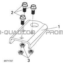 Attelage pour Can-am Toutes les cylindrées 2021 DS 250