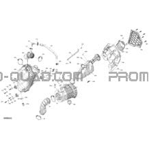 Moteur - Admission Air pour Can-am Toutes les cylindrées 2022 Commander 700 EFI - XT