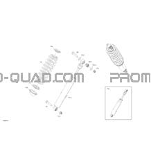 Suspension - Amortisseurs Avant pour Can-am Toutes les cylindrées 2022 Commander 1000R EFI - DPS