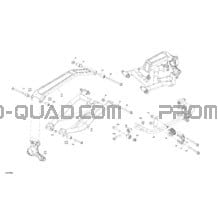Suspension - Pièces Arrière pour Can-am Toutes les cylindrées 2022 Commander 1000R EFI - XTP