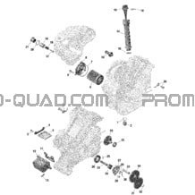 Rotax - Lubrification Du Moteur pour Can-am Toutes les cylindrées 2022 Commander MAX 1000R EFI - DPS