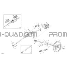 Mécanique - Direction pour Can-am Toutes les cylindrées 2022 Commander MAX 1000R EFI - DPS