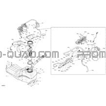 Engine - Fuel - EVAP pour Can-am Toutes les cylindrées 2022 Commander MAX 1000R EFI - XT