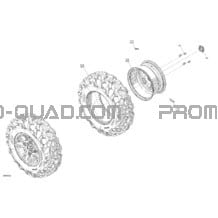 Entraînement - Roues Avants pour Can-am Toutes les cylindrées 2022 Commander MAX 1000R EFI - XT