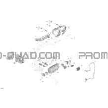 Électrique - Section Avant pour Can-am Toutes les cylindrées 2022 Commander MAX 1000R EFI - XT
