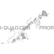 Moteur - Admission Air pour Can-am Toutes les cylindrées 2022 Commander MAX 1000R EFI - XTP