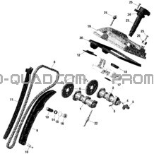 ROTAX - Entraînement De Soupapes pour Can-am Toutes les cylindrées 2022 Defender HD7 - BASE