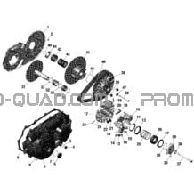 ROTAX - Transmission - 1 pour Can-am Toutes les cylindrées 2022 Defender HD7 - BASE