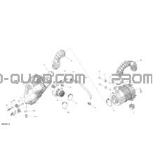 Engine - Air Intake - EVAP pour Can-am Toutes les cylindrées 2022 Defender HD7 - BASE