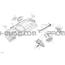 Habitacle - Tableau De Bord pour Can-am Toutes les cylindrées 2022 Defender HD7 - BASE