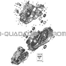 ROTAX - Carter pour Can-am Toutes les cylindrées 2022 Defender HD7 - DPS