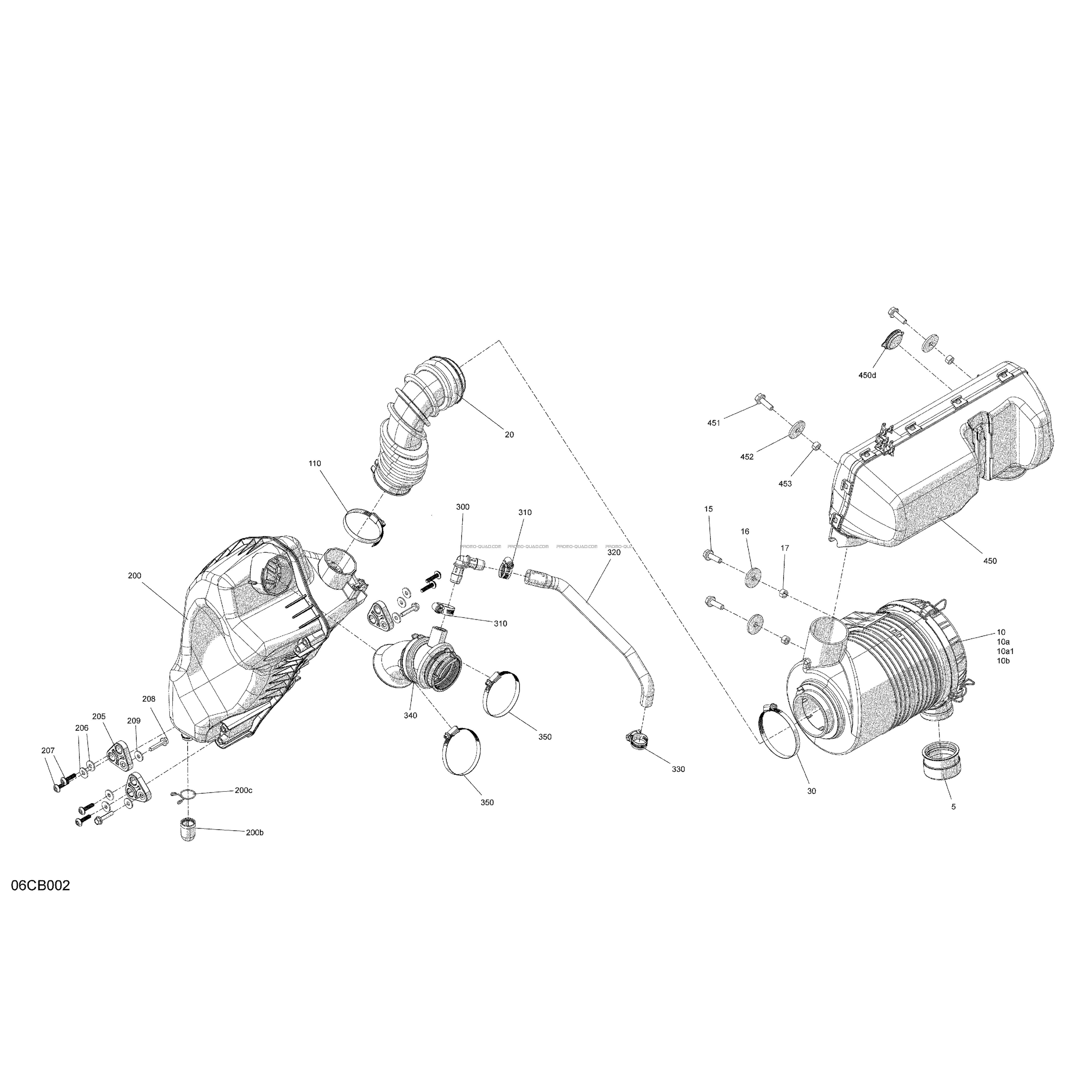Engine - Air Intake - NO EVAP  Can-am  2022 Toutes les cylindrées  pièces OEMEngine - Air Intake - NO EVAP  Can-am  2022 Toutes les cylindrées  pièces OEM