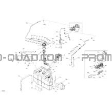 Engine - Fuel - EVAP pour Can-am Toutes les cylindrées 2022 Defender HD9 - BASE