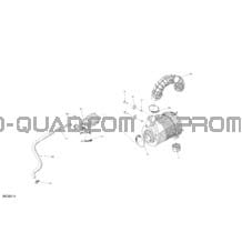 Engine - Air Intake - EVAP pour Can-am Toutes les cylindrées 2022 Defender HD9 - XT