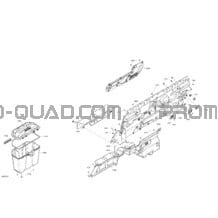 Habitacle - Mur Arrière pour Can-am Toutes les cylindrées 2022 Defender HD9 - XT