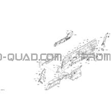 Habitacle - Mur Arrière pour Can-am Toutes les cylindrées 2022 Defender HD9 - CAB (8UNA-8UNB)