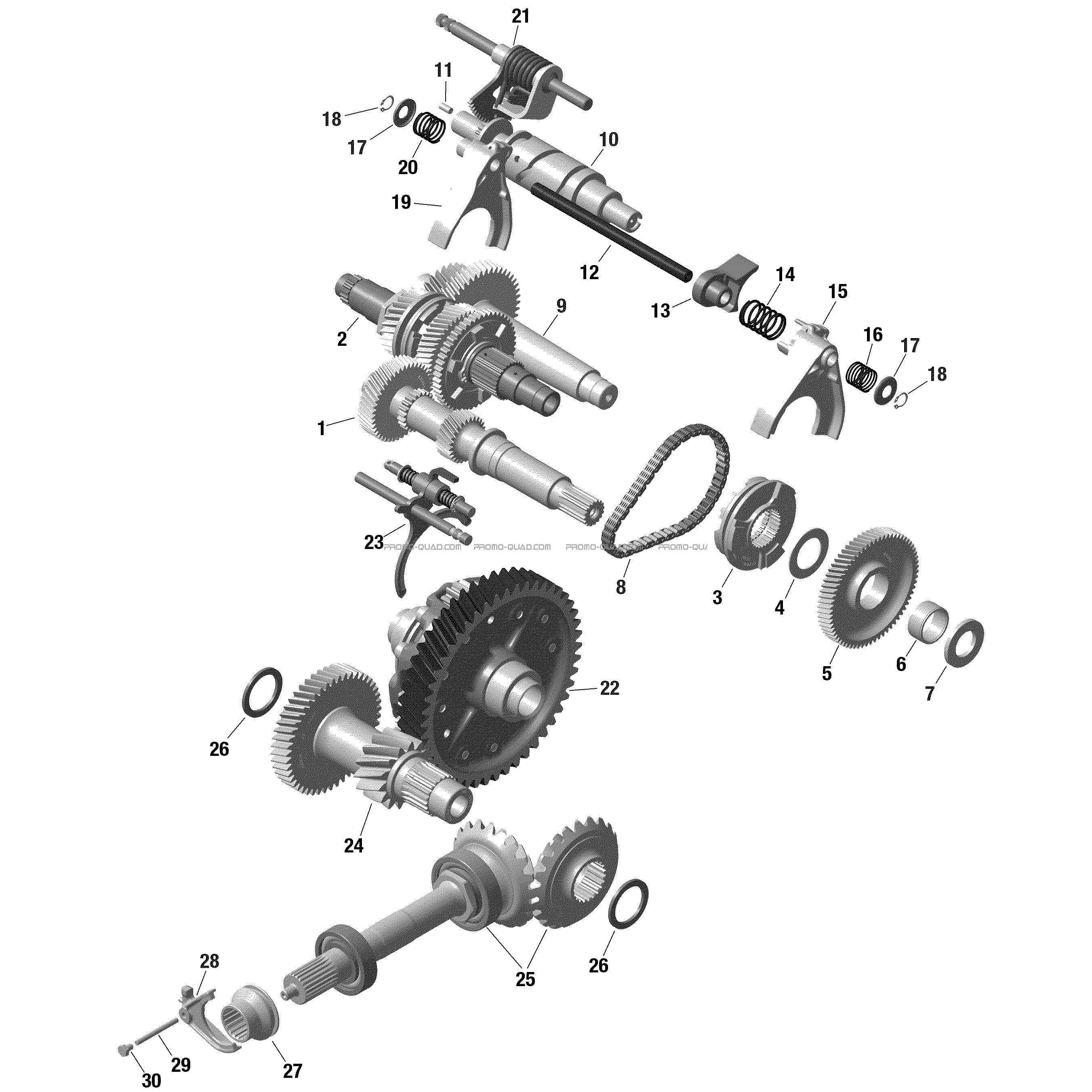 Rotax - Boîte De Vitesses 2 - 804  Can-am  2022 Toutes les cylindrées  pièces OEMRotax - Boîte De Vitesses 2 - 804  Can-am  2022 Toutes les cylindrées  pièces OEM