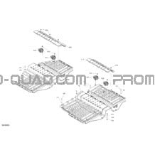 Habitacle - Plancher pour Can-am Toutes les cylindrées 2022 Defender MAX HD9 - DPS