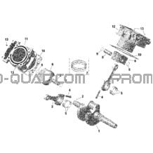 Rotax - Vilebrequin pour Can-am Toutes les cylindrées 2022 Defender HD10 - XT